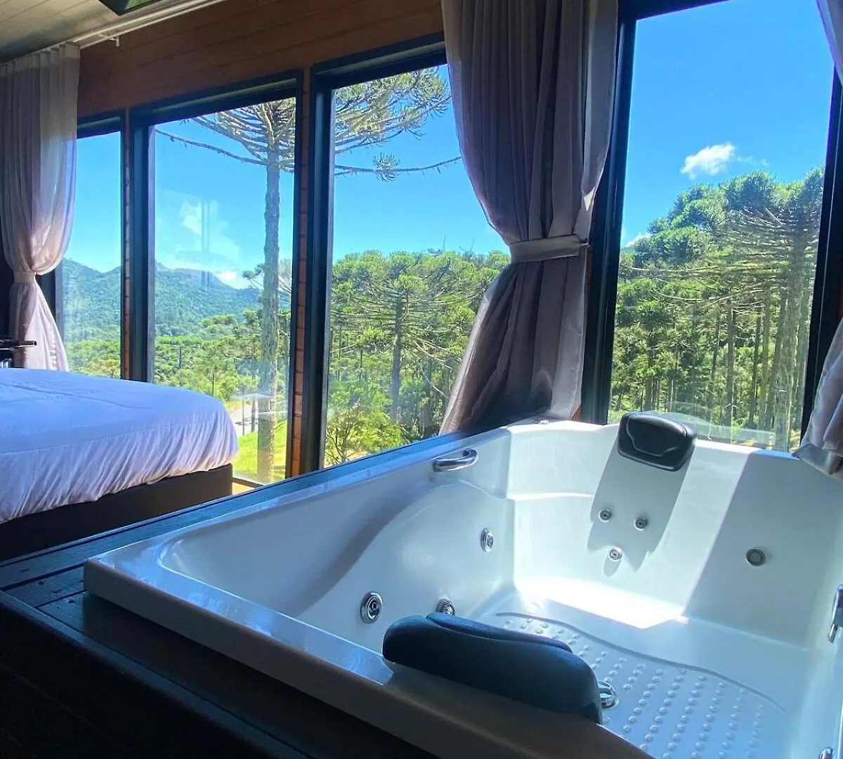 Cabana De Luxo Relicario Com Banheira De Hidromassagem Urubici