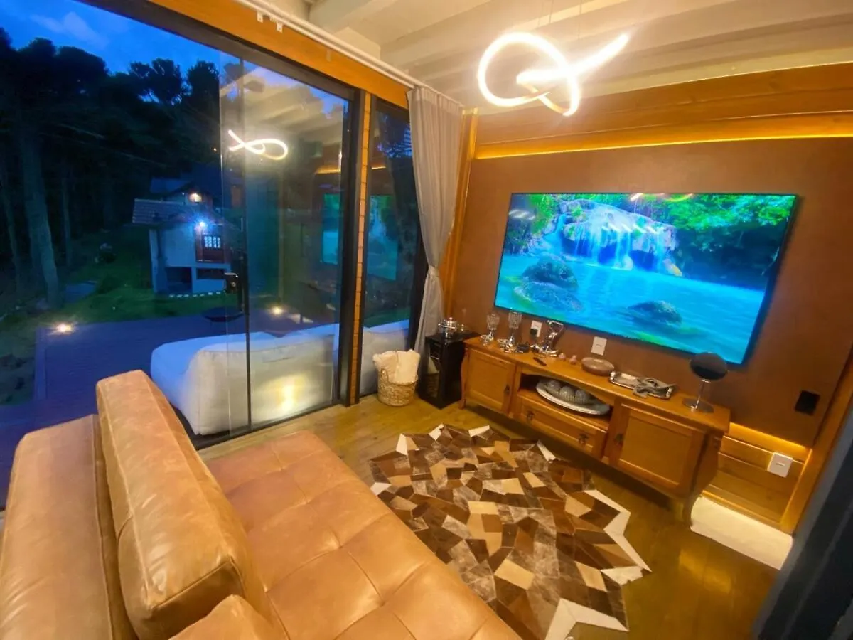 Cabana De Luxo Relicario Com Banheira De Hidromassagem Urubici 0*,  Brazília