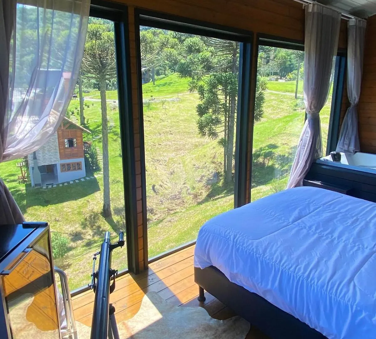 Cabana De Luxo Relicario Com Banheira De Hidromassagem Urubici 0*,  Brazília