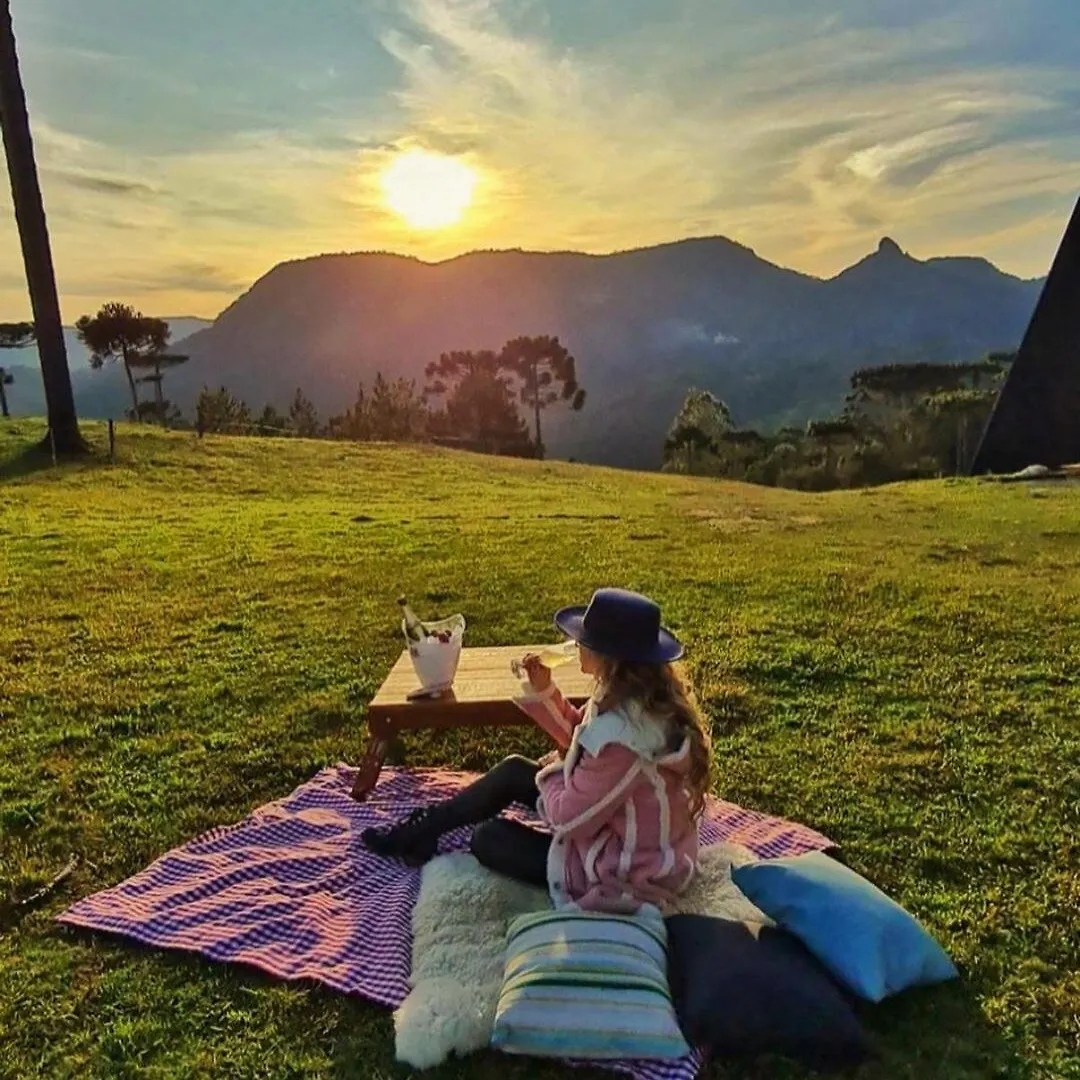 Nyaraló Cabana De Luxo Relicario Com Banheira De Hidromassagem Urubici Brazília
